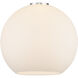 Ballston Concord 1 Light 10 inch Matte Black Mini Pendant Ceiling Light in Incandescent, Matte White